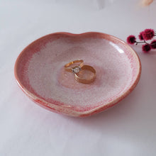 Load image into Gallery viewer, Galaxy heart trinket dish