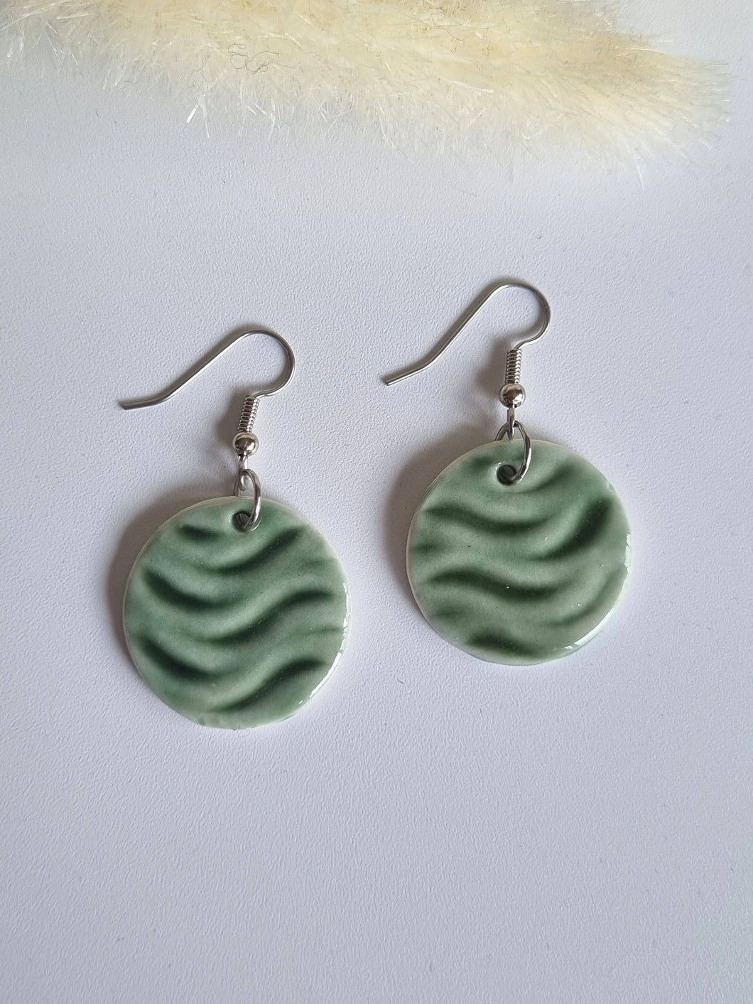 Green Streams  earrings