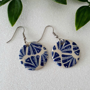 Blue Streams Dangle Earrings