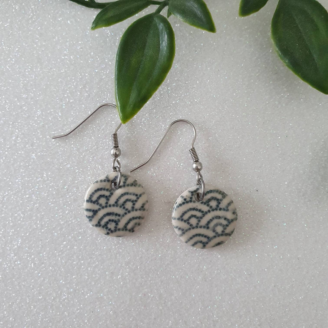 Round Waterfalls Earrings- Sml